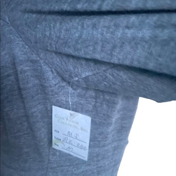 Anthropologie Deletta | NWT Volante bow top Heathered grey with black bow Size M - Picture 7 of 8